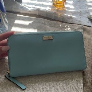 Kate spade wallet blue